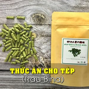 Thức ăn cho tép cảnh – rau bina